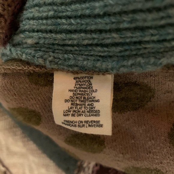 Anthropologie Sleeping On Snow Poncho OS S… - Picture 5 of 8